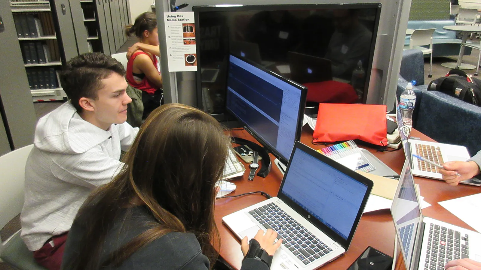 DataFest 2017 team working