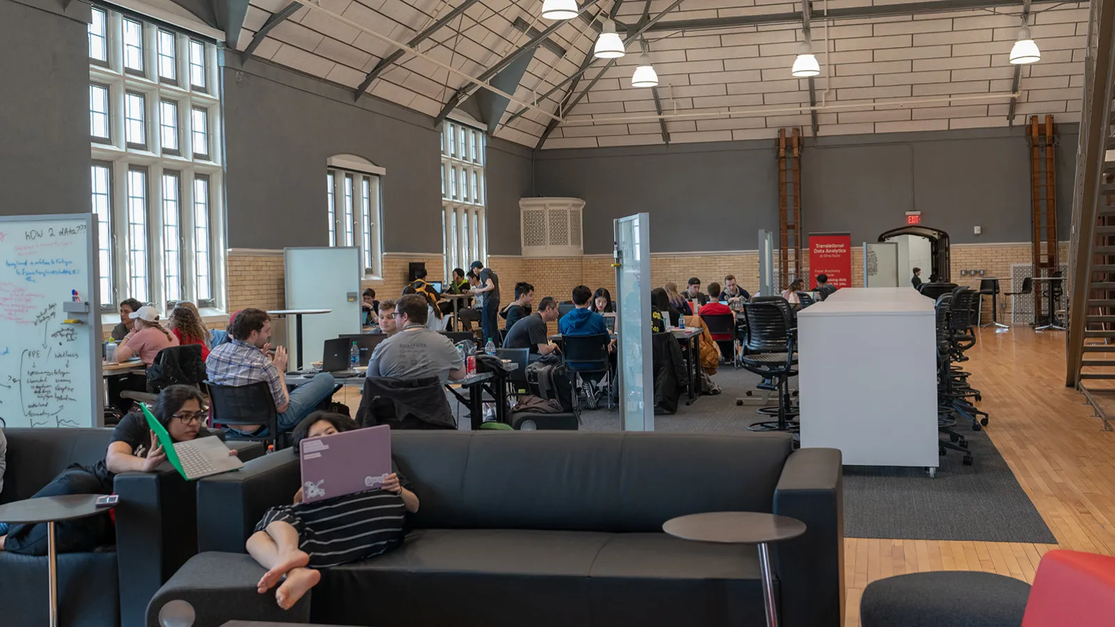 DataFest teams at work
