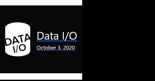 Register to Participate in Data I/O | Data Analytics Major