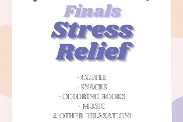 Finals week study break event