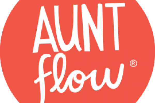 Aunt Flow logo Aunt Flow logo