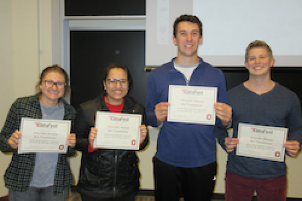 DataFest 2017 A winning team from DataFest 2017