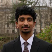 Pranav smiling